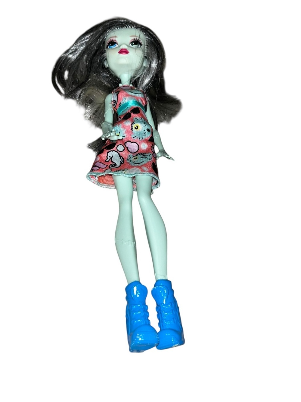 Monster high Frankie stein doll  Laguna blue shoes dress ??